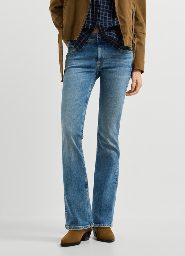 PIMLICO - LOW-RISE FLARE FIT JEANS - 2 PIMLICO - LOW-RISE FLARE FIT JEANS - 2