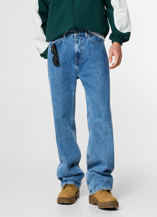 Loose Fit Mid - Rise Jeans - 2