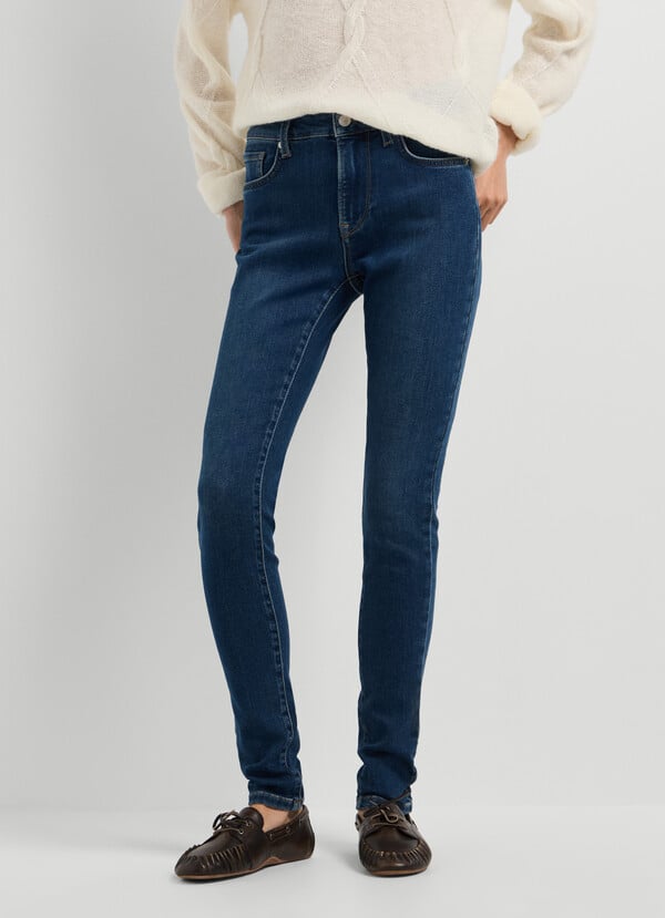 Regent - Mid-Rise Skinny Jeans - 2
