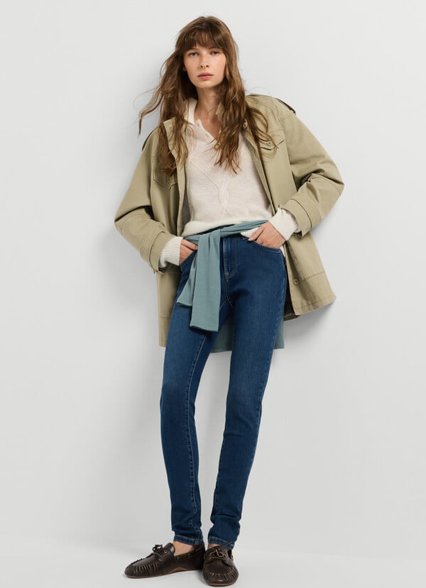 Regent - Mid-Rise Skinny Jeans
