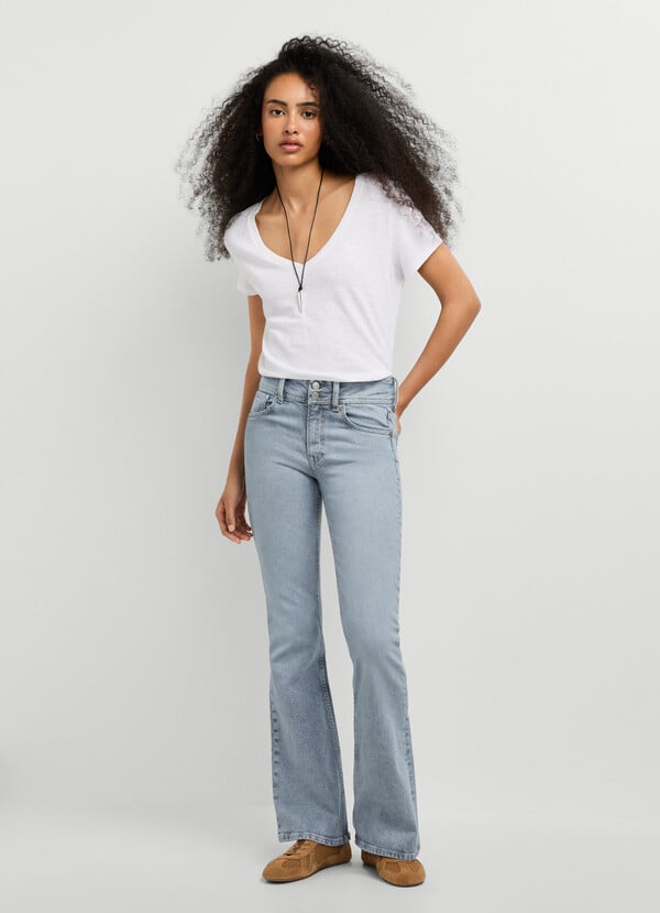 Venus - Mid-Rise Flare Jeans