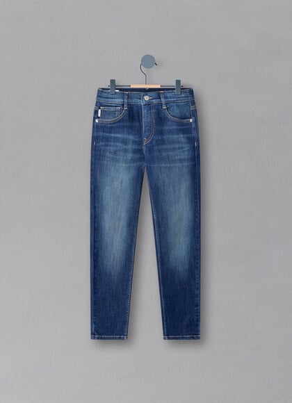 ASHER - TAPER FIT MID-RISE JEANS