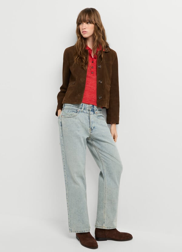CRAFT - MID-RISE BOYFRIEND FIT JEANS