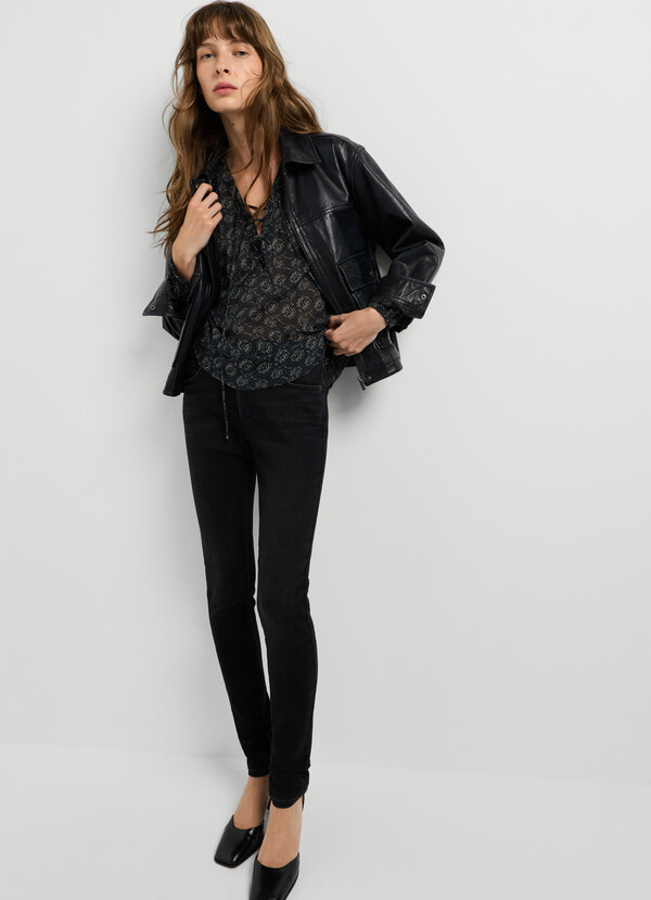 Regent - Mid-Rise Skinny Jeans
