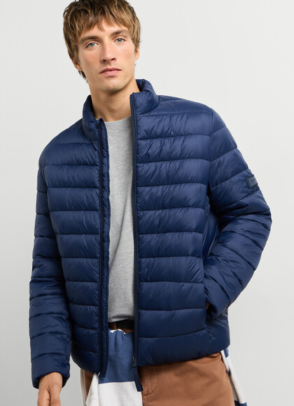 PADDED HIGH NECK PUFFER JACKET