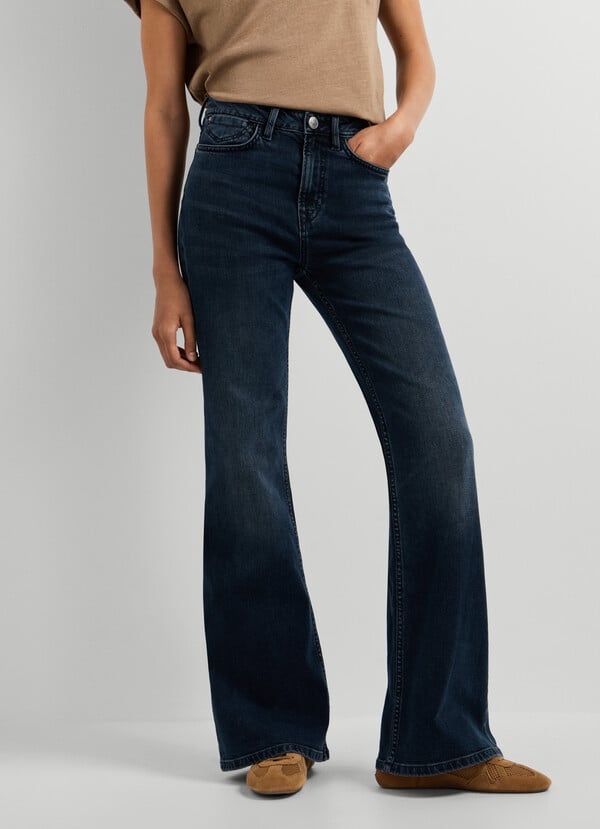 WILLA - HIGH-RISE FLARE FIT JEANS - 2 WILLA - HIGH-RISE FLARE FIT JEANS - 2