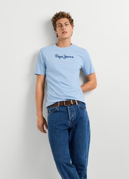 REGULAR FIT LOGO PRINT T-SHIRT