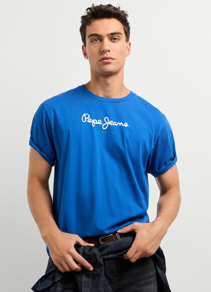 REGULAR FIT LOGO PRINT T-SHIRT