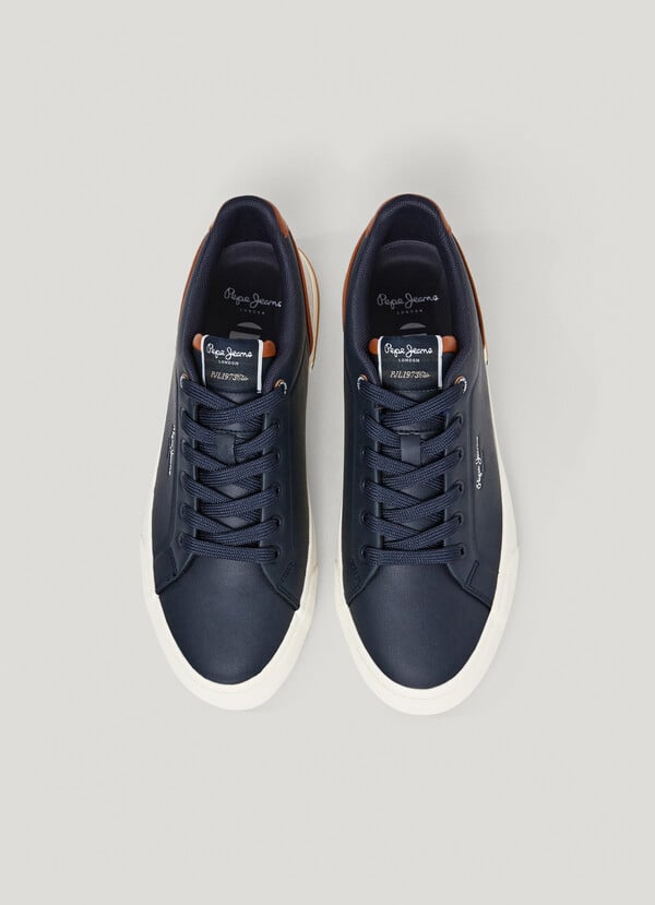 KENTON - CLASSIC TRAINERS WITH SUEDE DETAILS  - 2