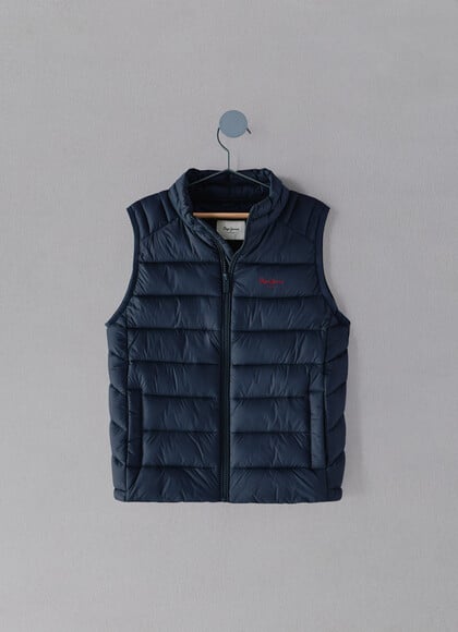 REGULAR FIT PADDED GILET
