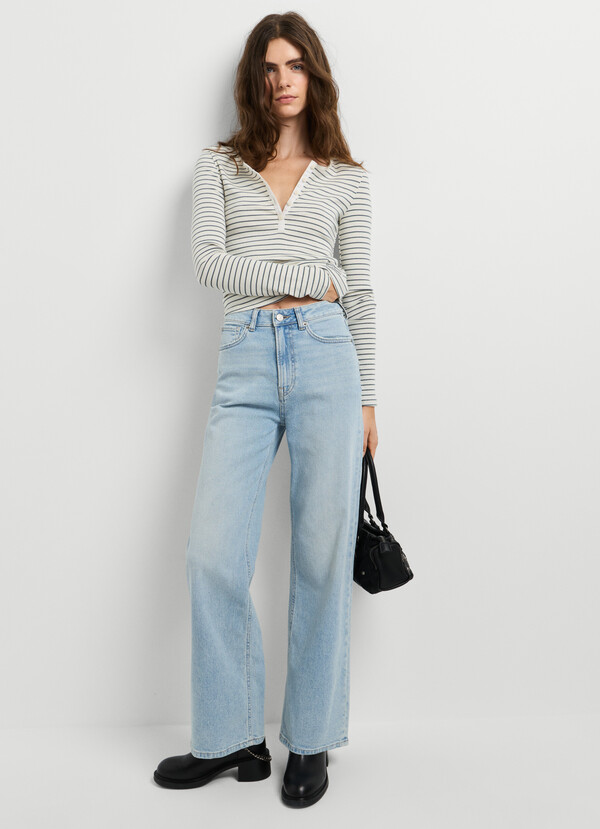 Lexa - High-Rise Straight Jeans