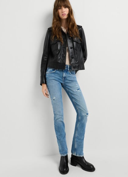 VENUS - LOW-RISE SLIM FIT JEANS