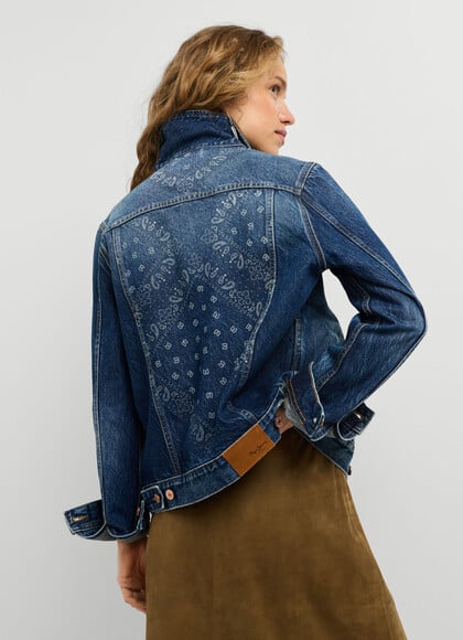 RELAXED FIT DENIM JACKET