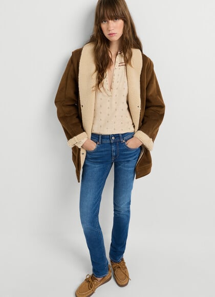 BROOKE - LOW-RISE SLIM FIT JEANS