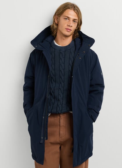 LONG PARKA WITH HOOD