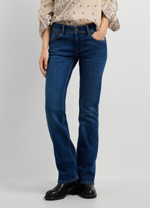 PIMLICO - LOW-RISE FLARE FIT JEANS - 2 PIMLICO - LOW-RISE FLARE FIT JEANS - 2