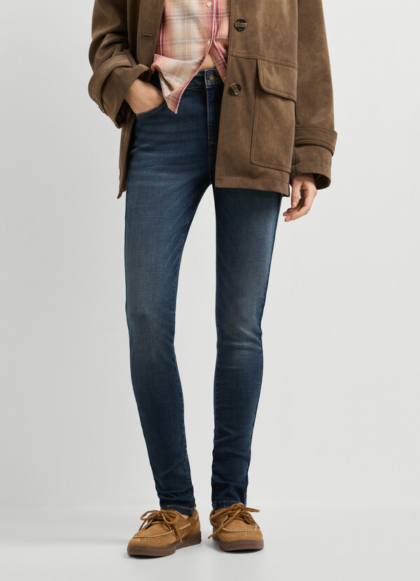 REGENT - MID-RISE SKINNY FIT JEANS - 2