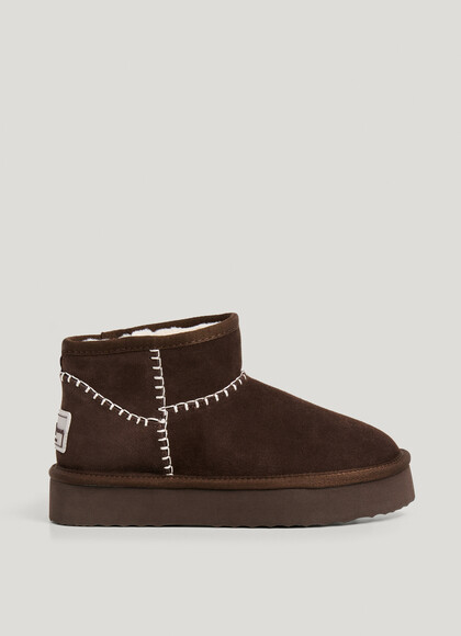SUEDE ANKLE BOOTS