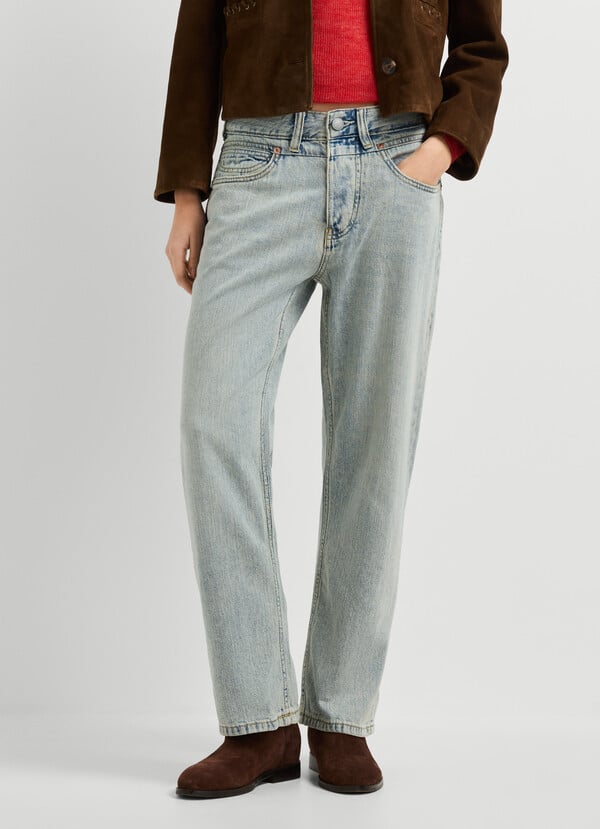 CRAFT - MID-RISE BOYFRIEND FIT JEANS - 2