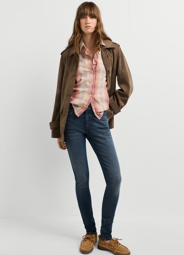 REGENT - MID-RISE SKINNY FIT JEANS