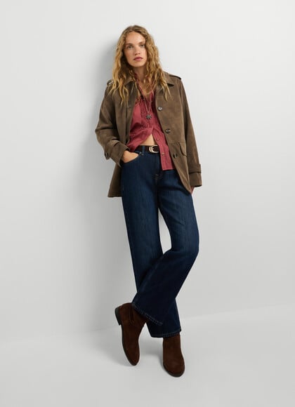 NICKY - LOW-RISE LOOSE FIT JEANS