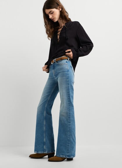 WILLA - HIGH-RISE FLARE FIT JEANS