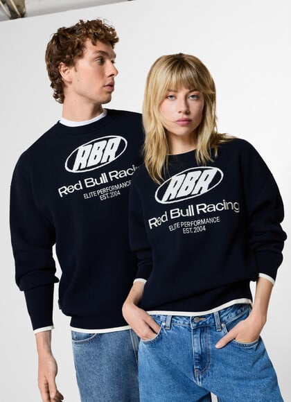 EMBROIDERED LOGO KNIT JUMPER