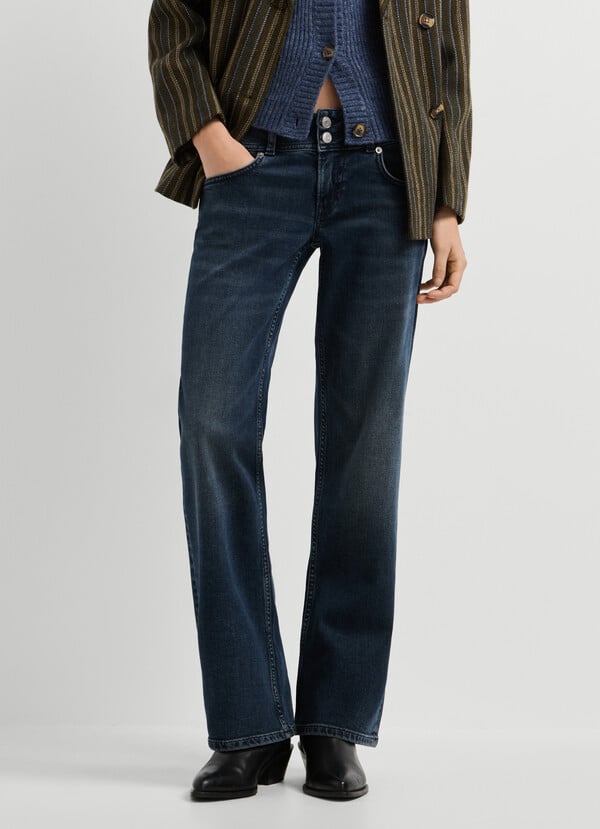 Venus Low-Waist Straight Jeans - 2