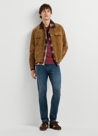 TRACK - SLIM FIT MID-RISE JEANS
