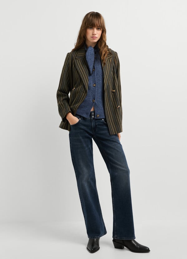 Venus Low-Waist Straight Jeans
